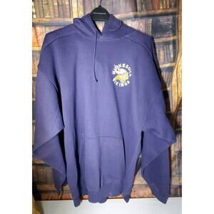Minnesota Vikings large Purple Hooded Sweatshirt